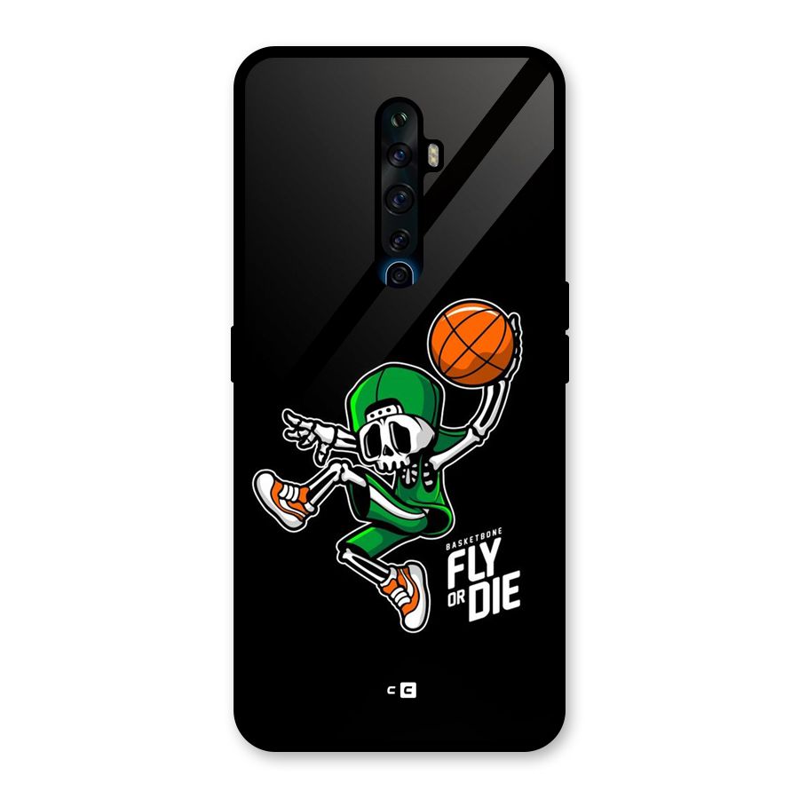 Fly Or Die Glass Back Case for Oppo Reno2 Z