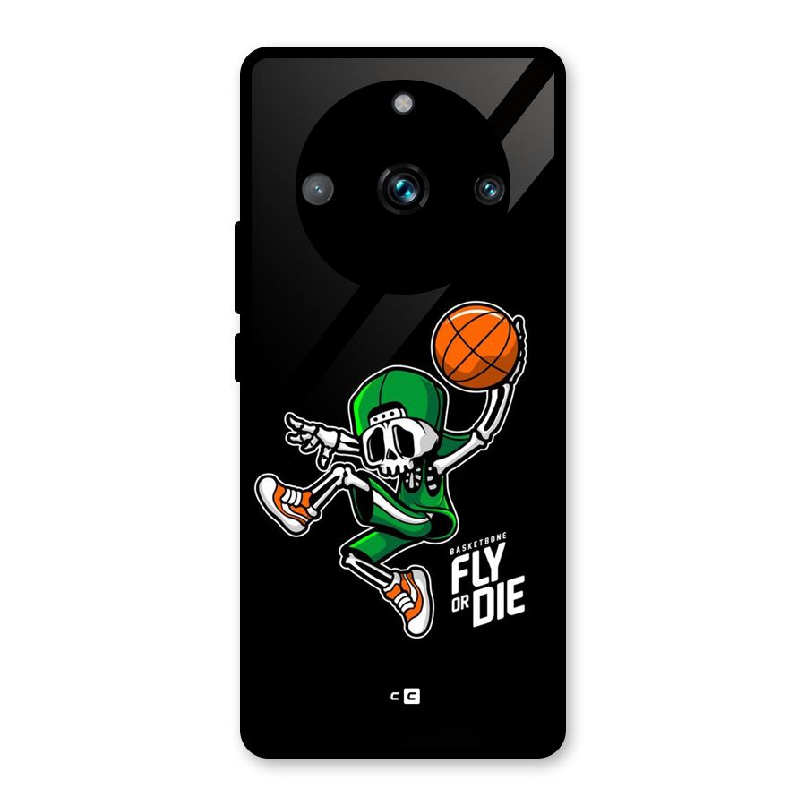 Fly Or Die Glass Back Case for Realme 11 Pro Plus