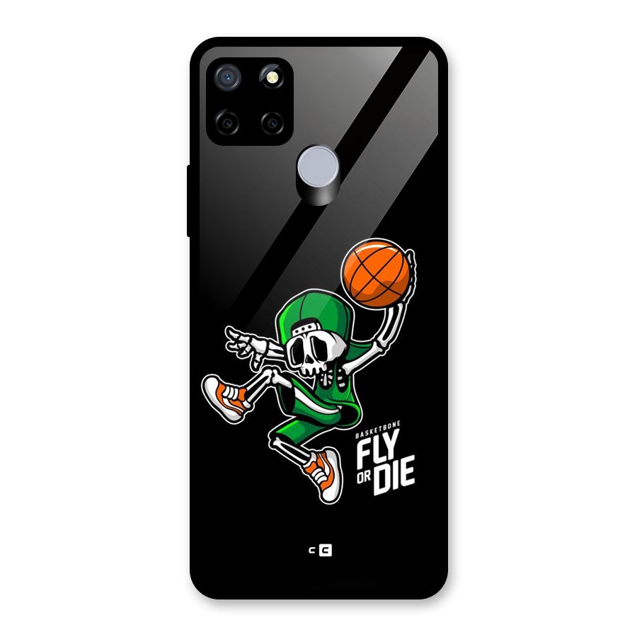 Fly Or Die Glass Back Case for Realme C12