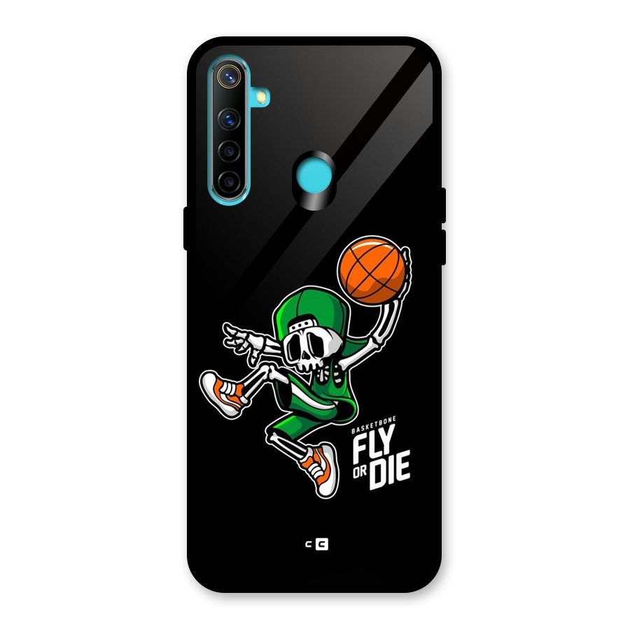 Fly Or Die Glass Back Case for Realme Narzo 10