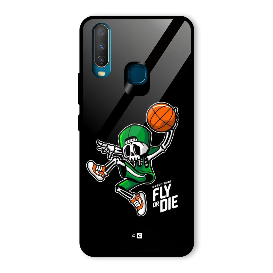 Fly Or Die Glass Back Case for Vivo U10