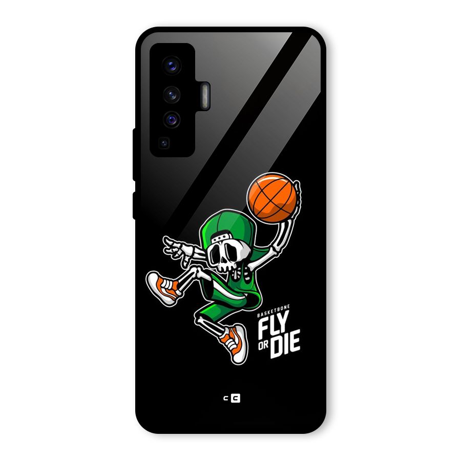 Fly Or Die Glass Back Case for Vivo X50