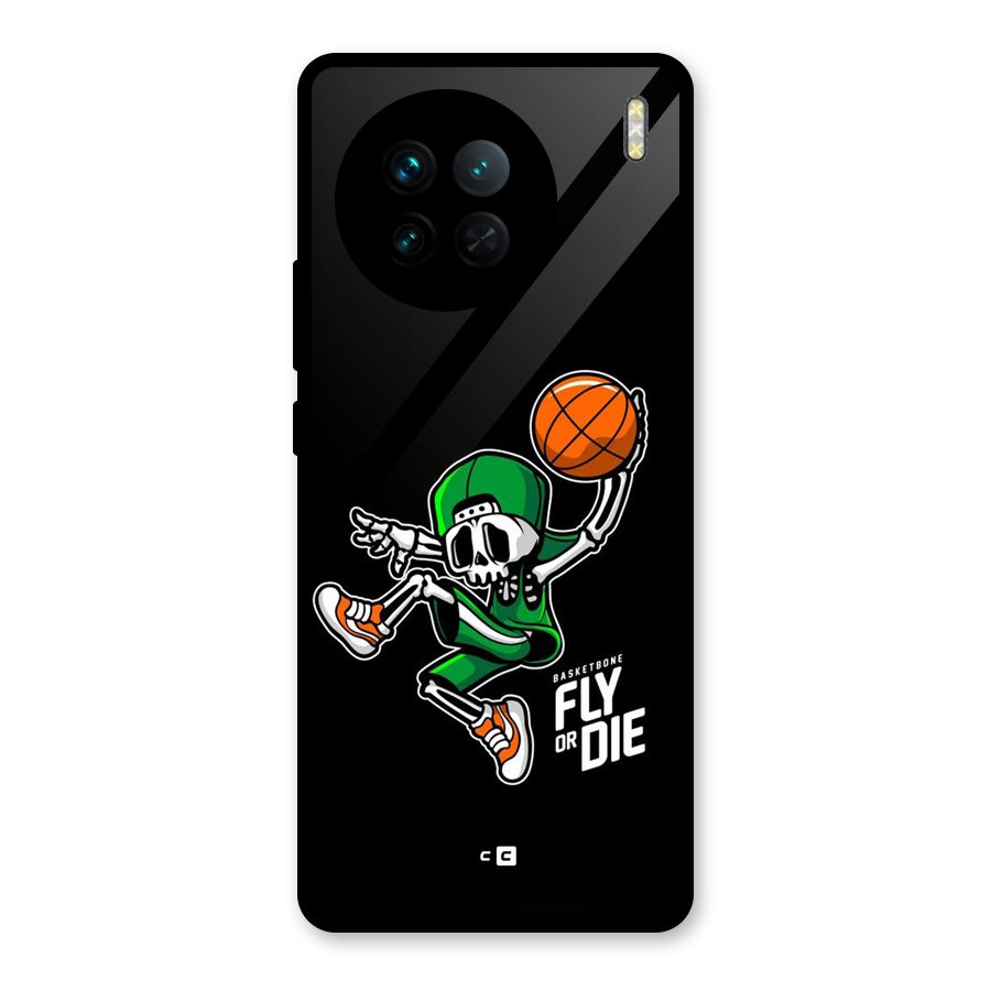 Fly Or Die Glass Back Case for Vivo X90