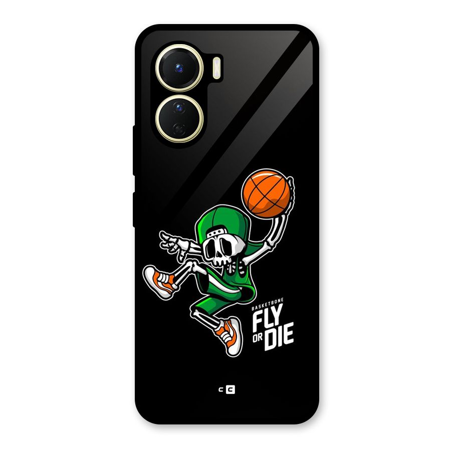 Fly Or Die Glass Back Case for Vivo Y16