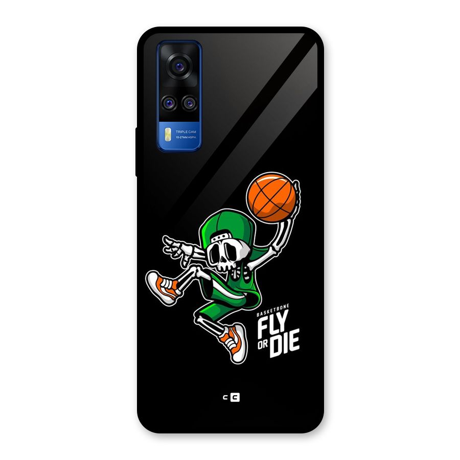 Fly Or Die Glass Back Case for Vivo Y31