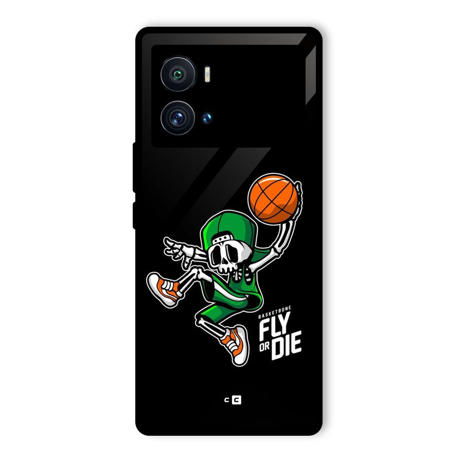 Fly Or Die Glass Back Case for Vivo iQOO 9 Pro