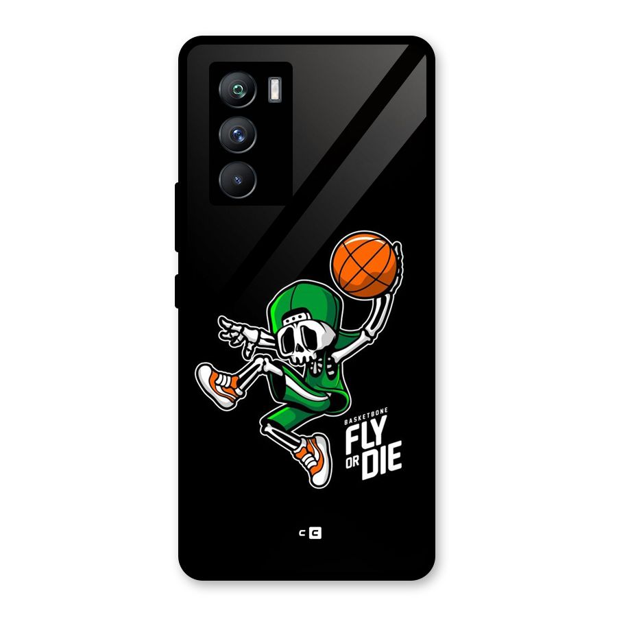 Fly Or Die Glass Back Case for Vivo iQOO 9 SE