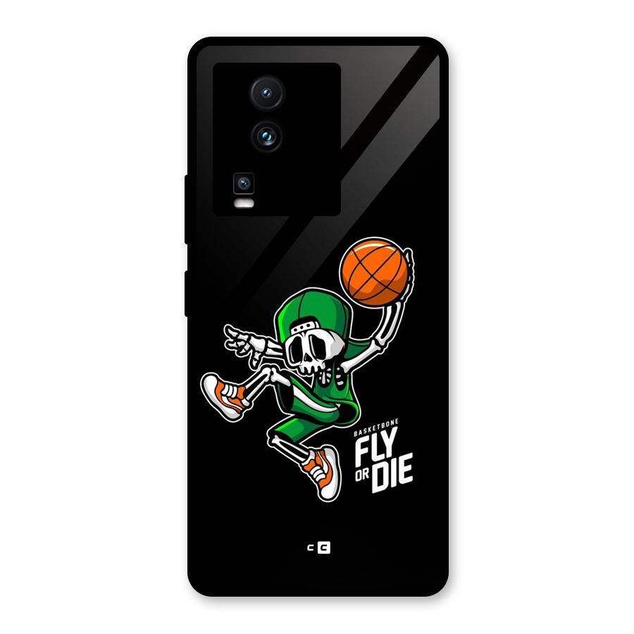 Fly Or Die Glass Back Case for Vivo iQOO Neo 7 Pro
