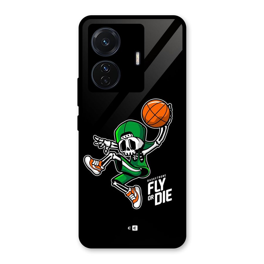 Fly Or Die Glass Back Case for Vivo iQOO Z6 Pro