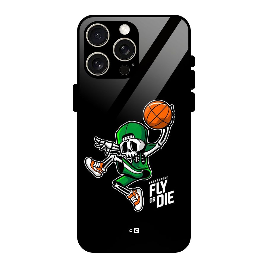 Fly Or Die Glass Back Case for iPhone 15 Pro Max