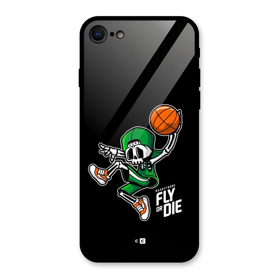 Fly Or Die Glass Back Case for iPhone 7