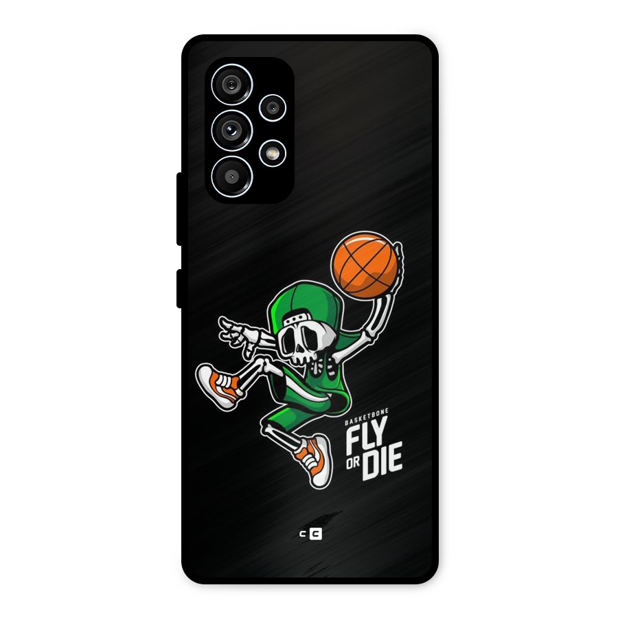 Fly Or Die Metal Back Case for Galaxy A53 5G