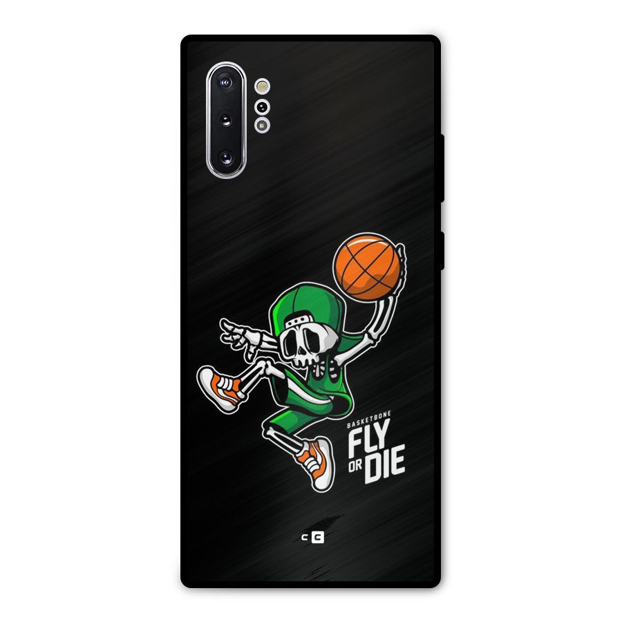 Fly Or Die Metal Back Case for Galaxy Note 10 Plus