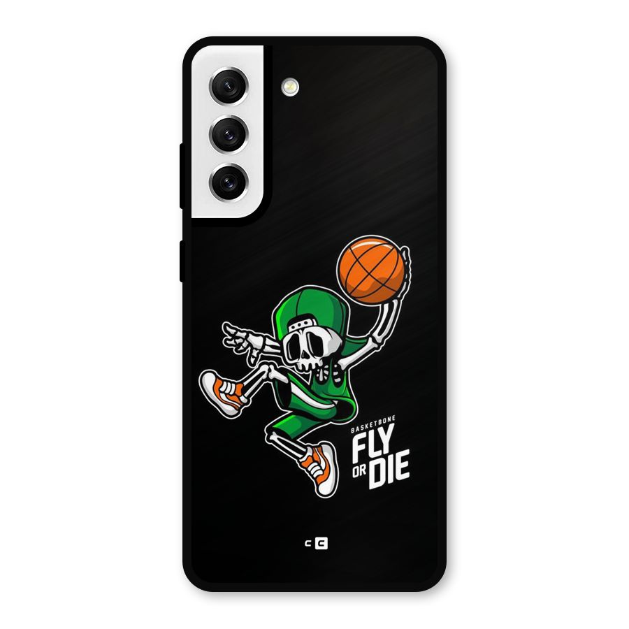 Fly Or Die Metal Back Case for Galaxy S21 FE 5G