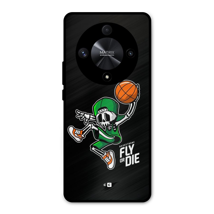 Fly Or Die Metal Back Case for Honor X9b