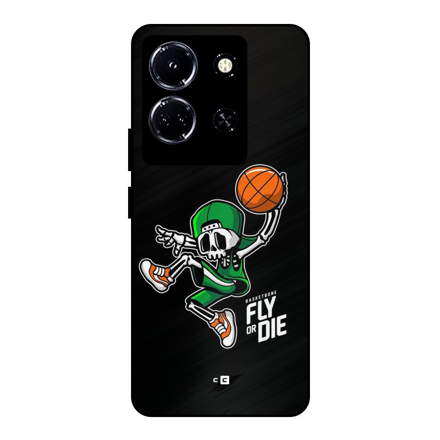 Fly Or Die Metal Back Case for Infinix Note 30 5G