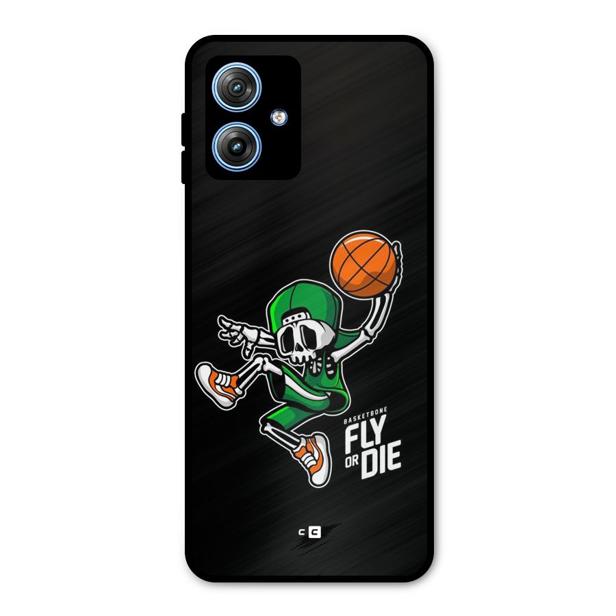 Fly Or Die Metal Back Case for Moto G54