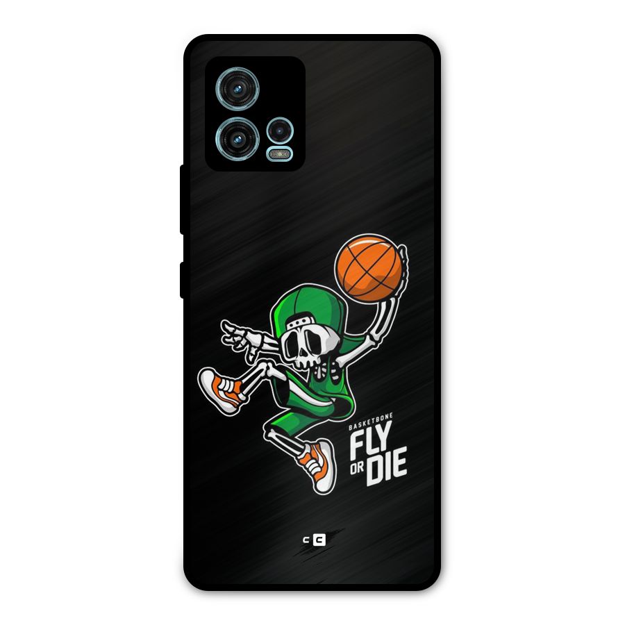 Fly Or Die Metal Back Case for Moto G72