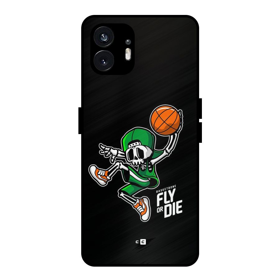 Fly Or Die Metal Back Case for Nothing Phone 2