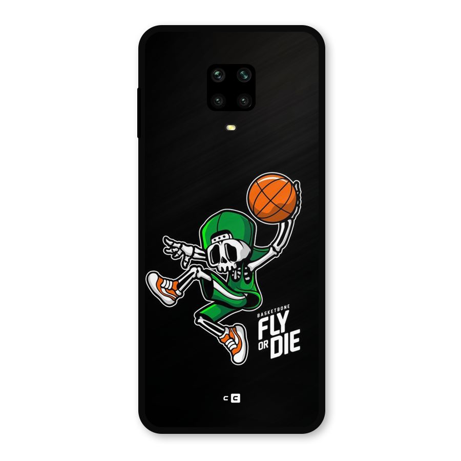 Fly Or Die Metal Back Case for Poco M2