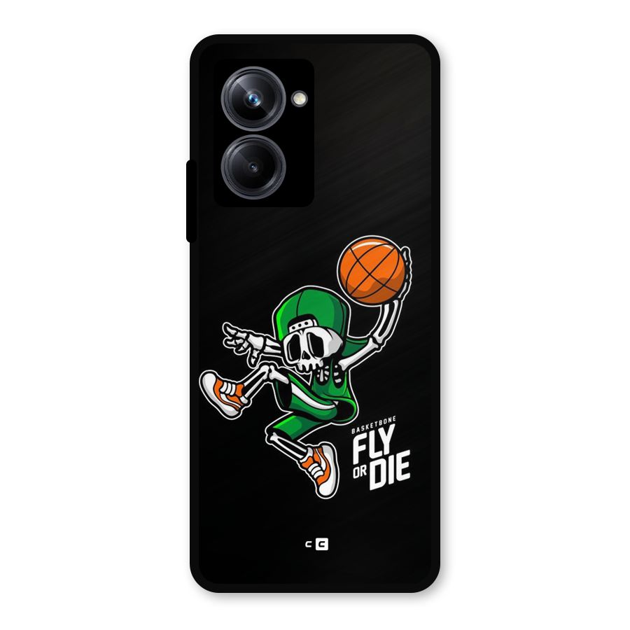 Fly Or Die Metal Back Case for Realme 10 Pro