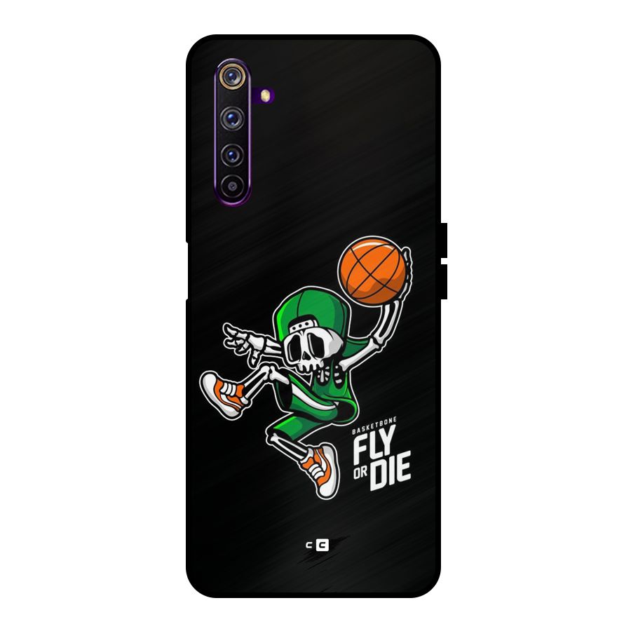 Fly Or Die Metal Back Case for Realme 6 Pro