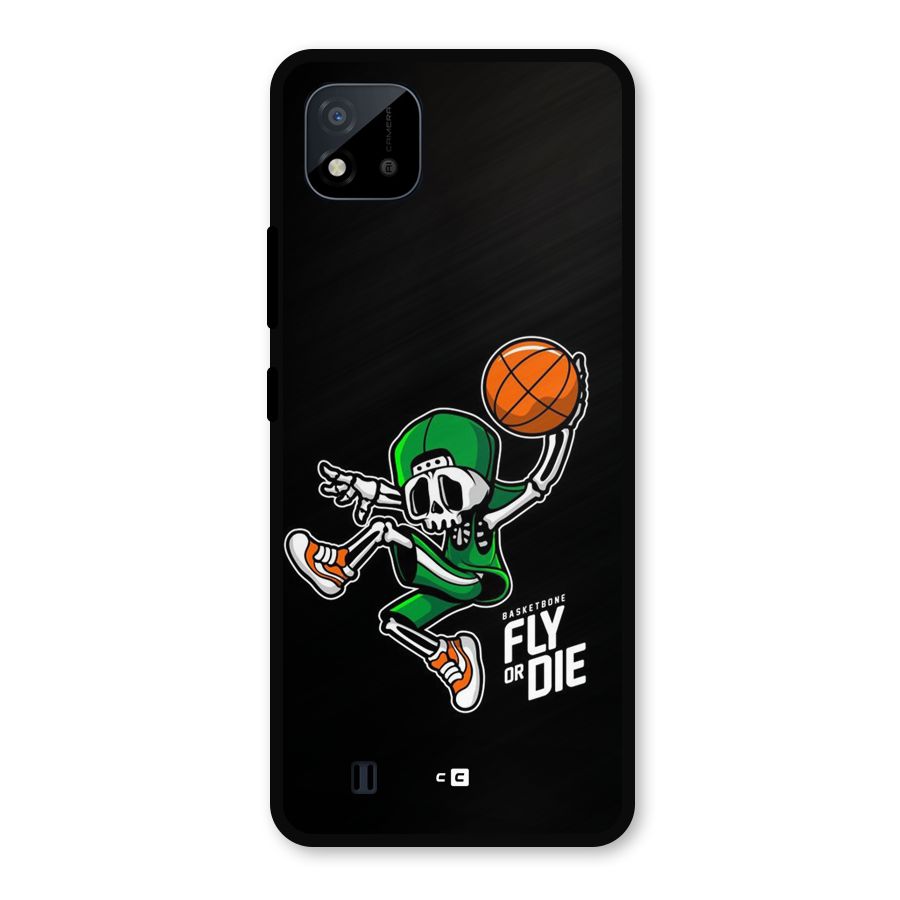 Fly Or Die Metal Back Case for Realme C11 2021