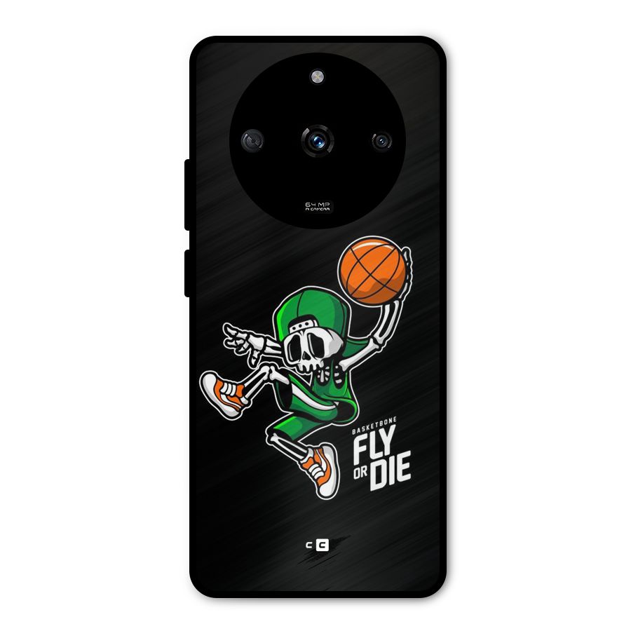 Fly Or Die Metal Back Case for Realme Narzo 60 5G