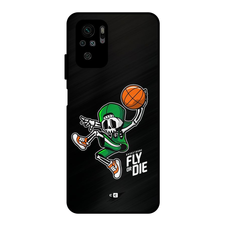 Fly Or Die Metal Back Case for Redmi Note 11 SE
