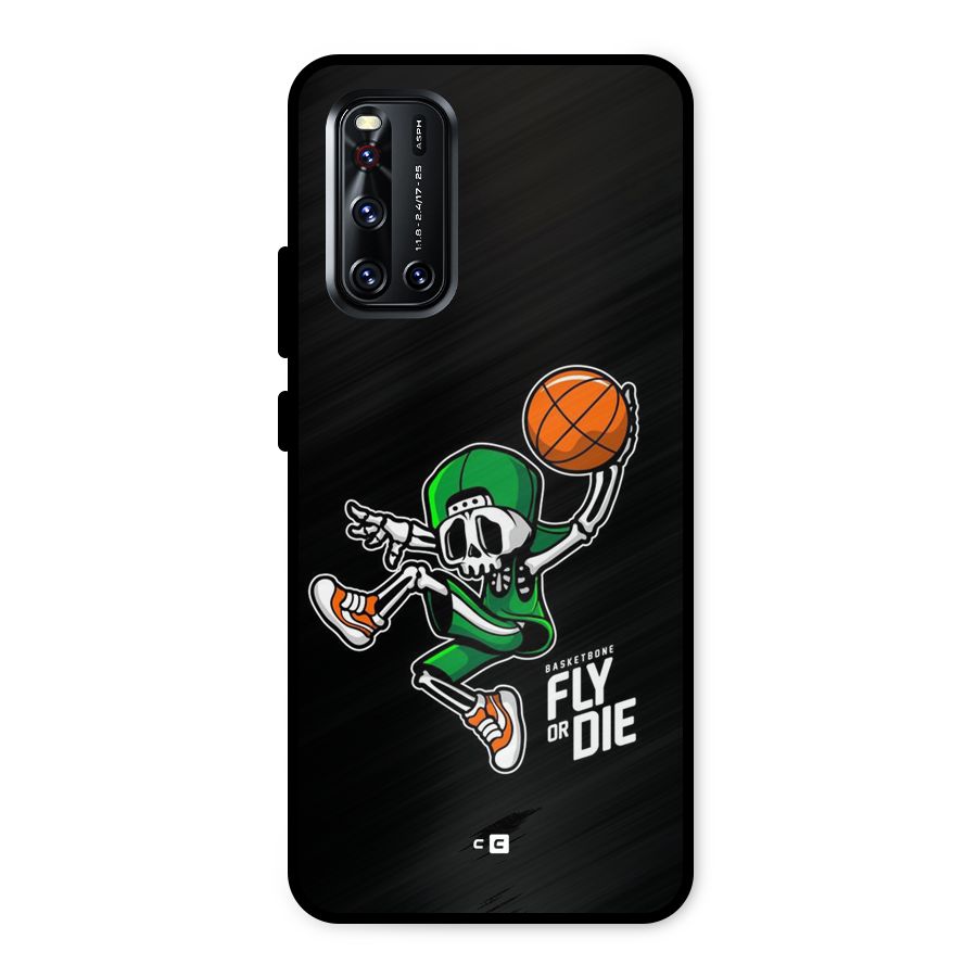 Fly Or Die Metal Back Case for Vivo V19
