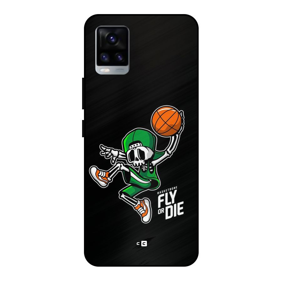 Fly Or Die Metal Back Case for Vivo V20