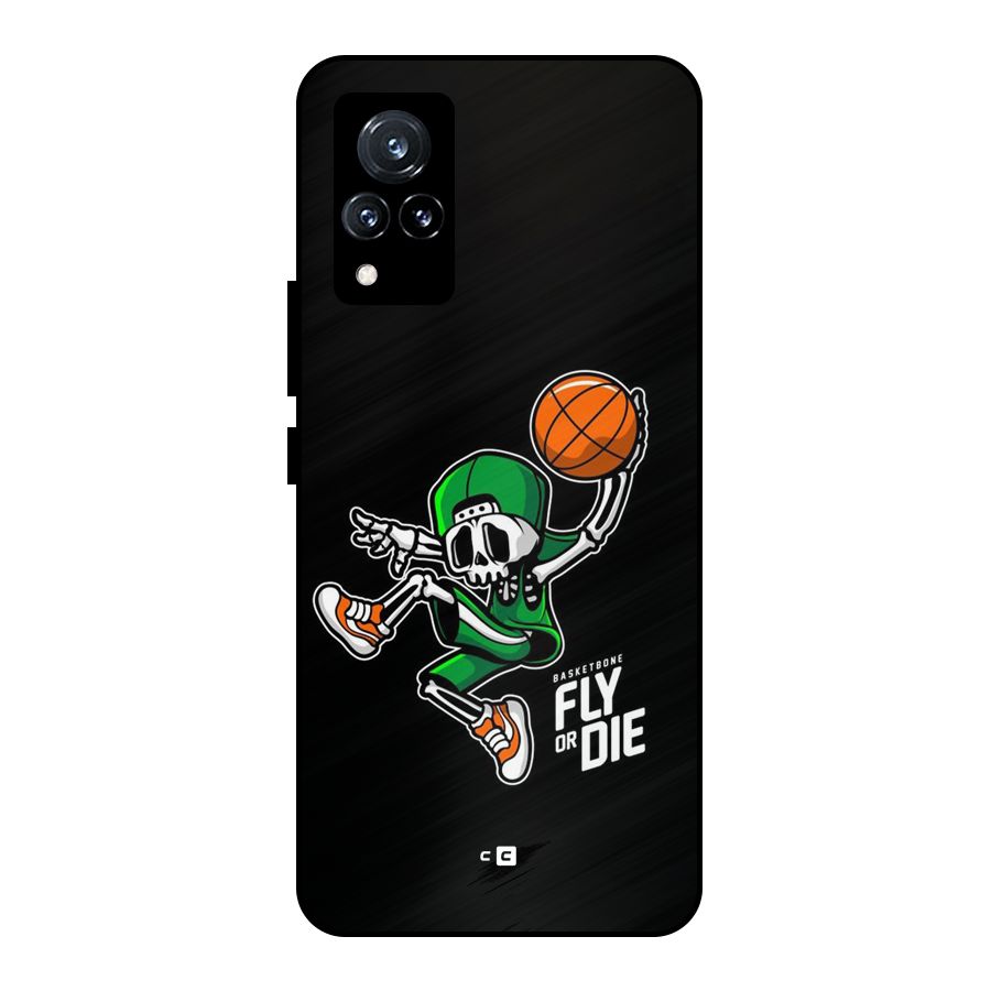 Fly Or Die Metal Back Case for Vivo V21 5G