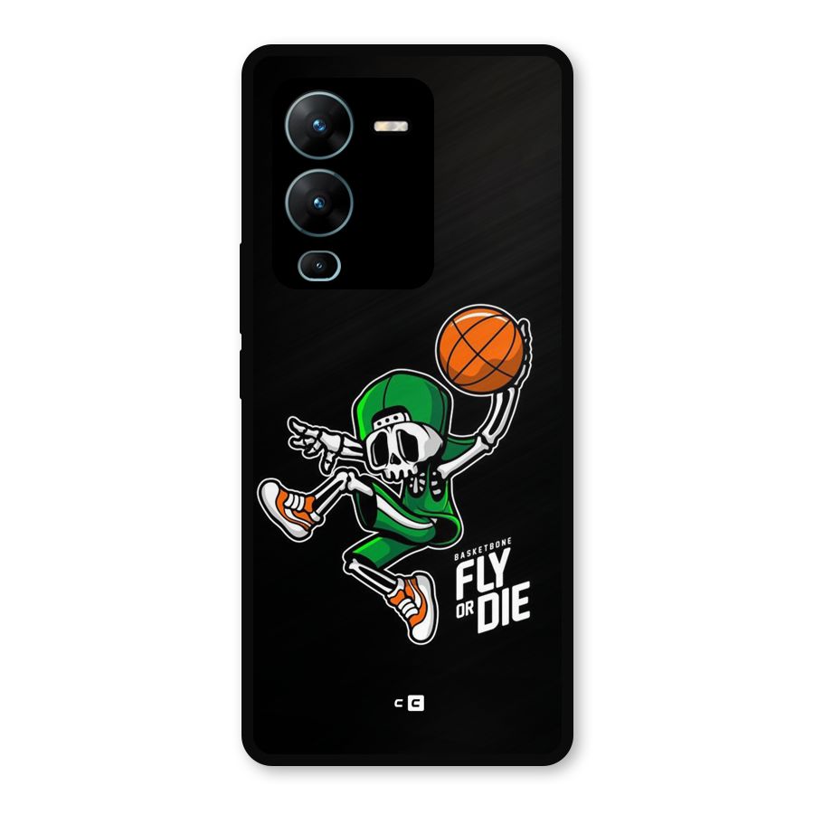 Fly Or Die Metal Back Case for Vivo V25 Pro