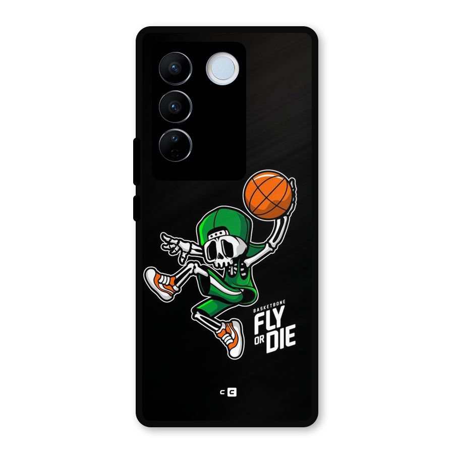 Fly Or Die Metal Back Case for Vivo V27