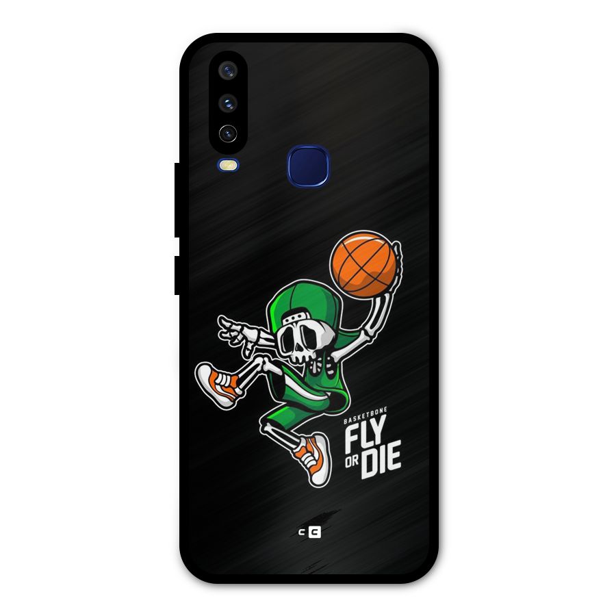 Fly Or Die Metal Back Case for Vivo Y12
