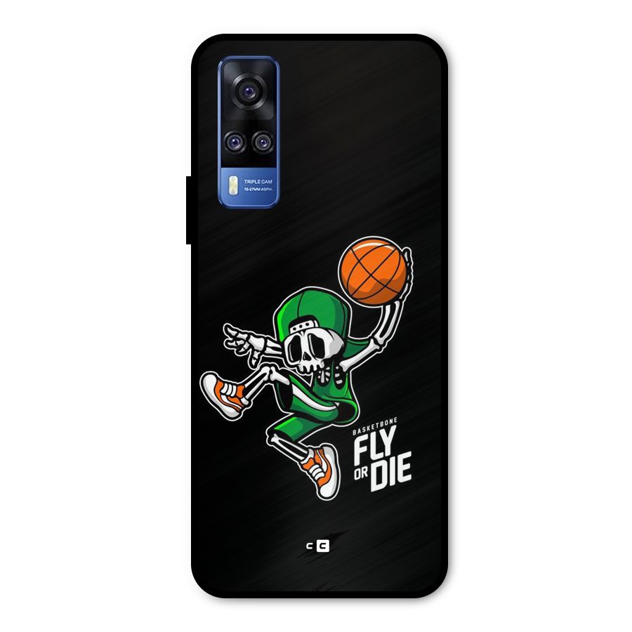 Fly Or Die Metal Back Case for Vivo Y31