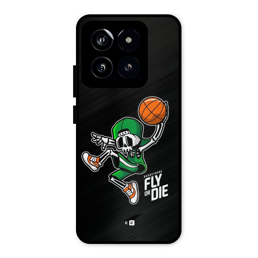 Fly Or Die Metal Back Case for Xiaomi 14