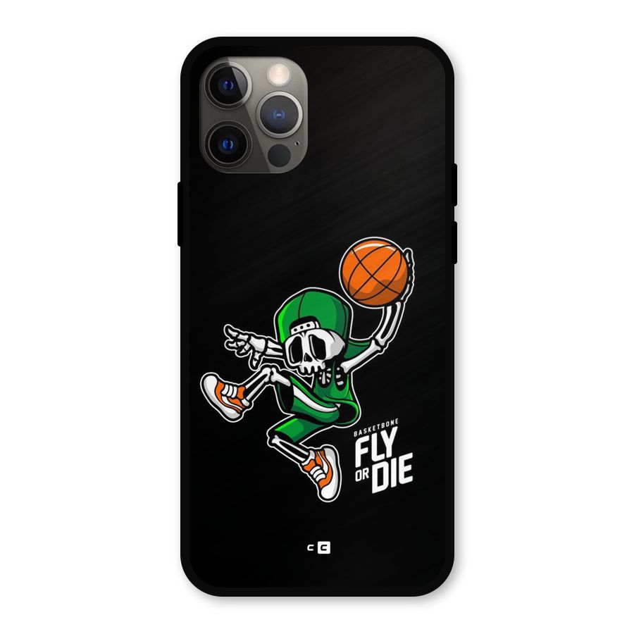 Fly Or Die Metal Back Case for iPhone 12 Pro