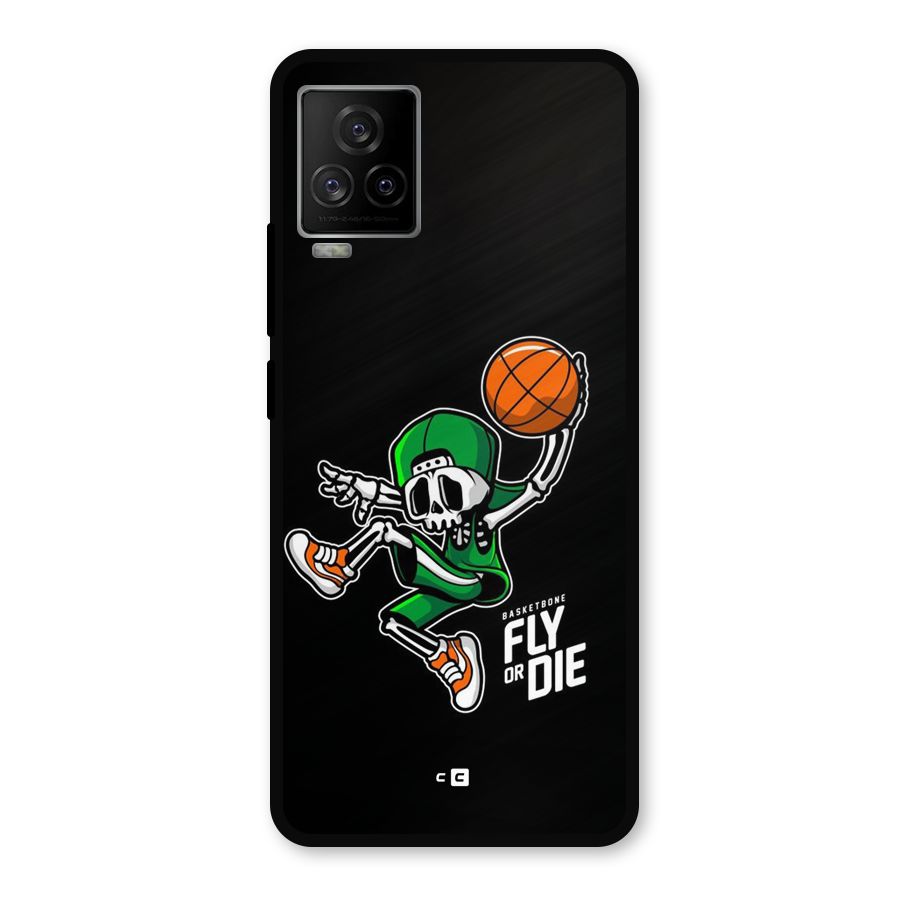 Fly Or Die Metal Back Case for iQOO 7 Legend 5G