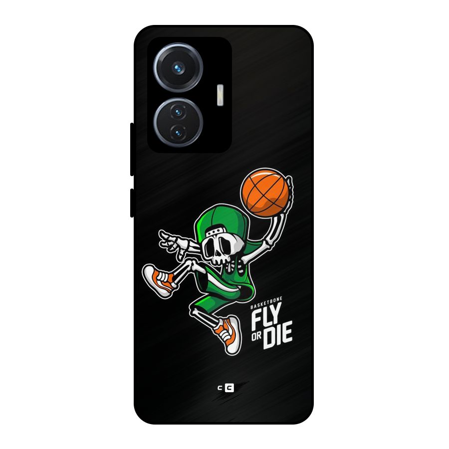 Fly Or Die Metal Back Case for iQOO Z6 44W
