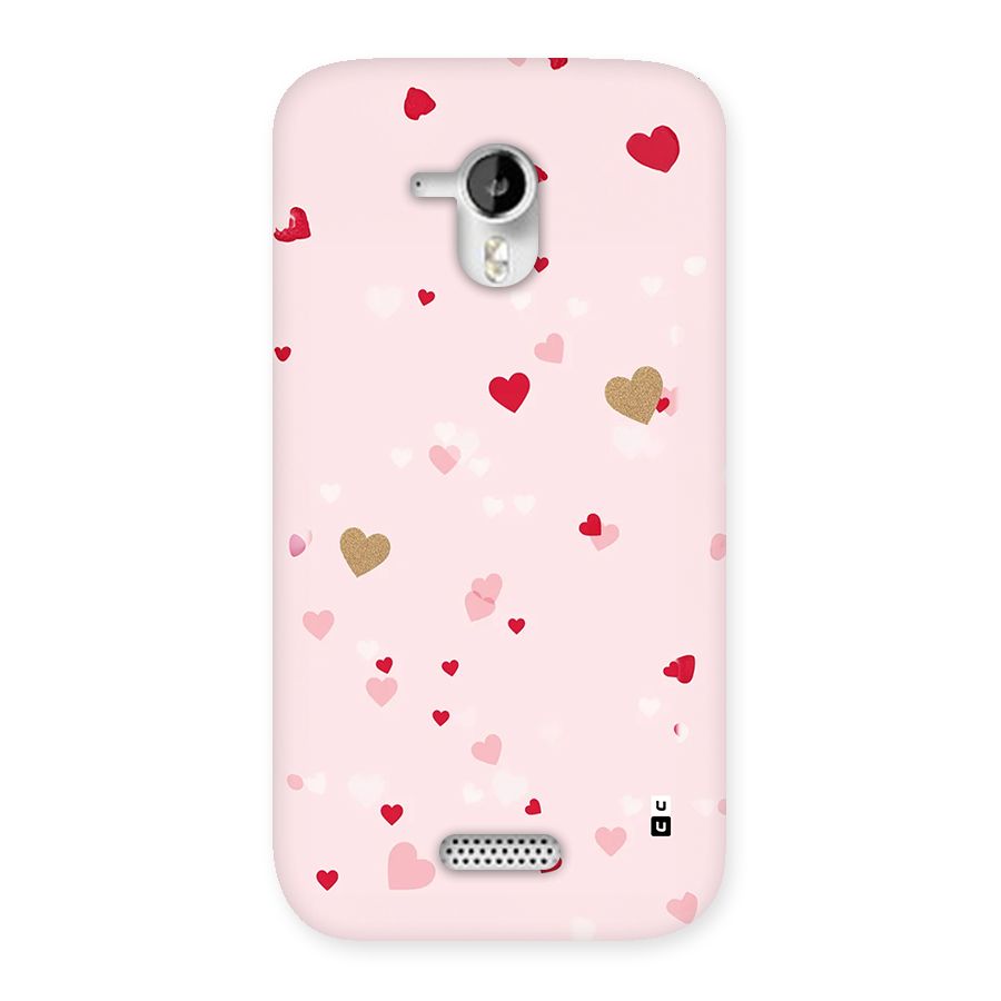 Flying Hearts Back Case for Canvas HD A116