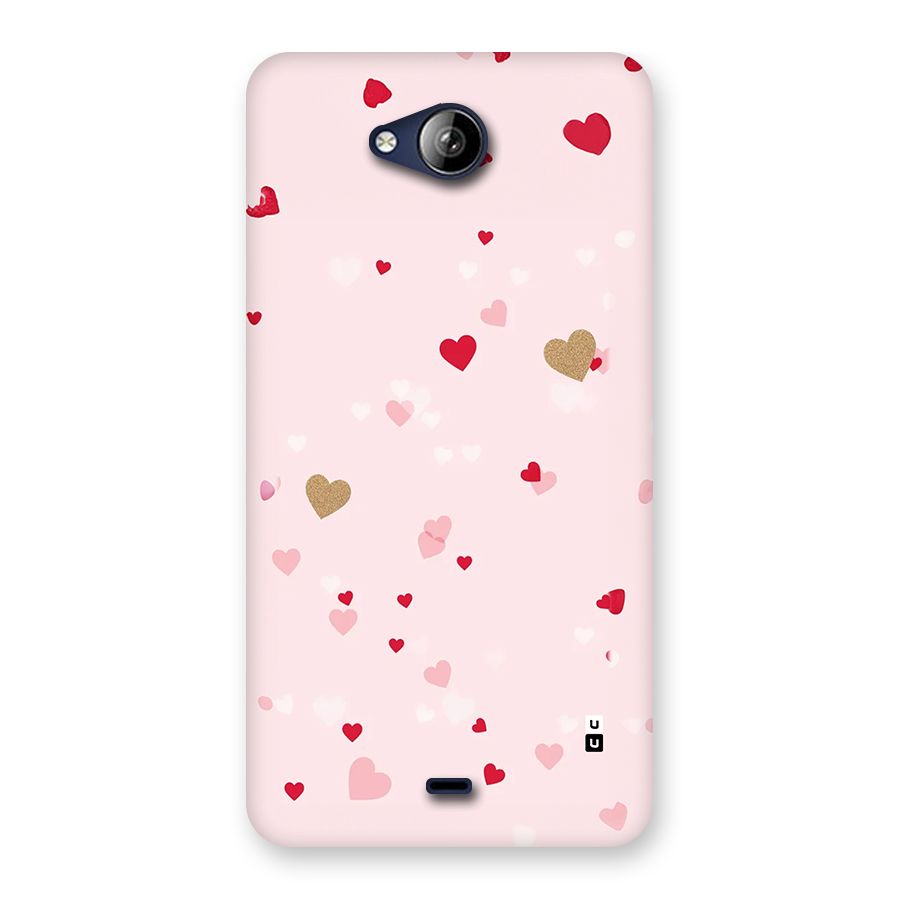 Flying Hearts Back Case for Canvas Play Q355