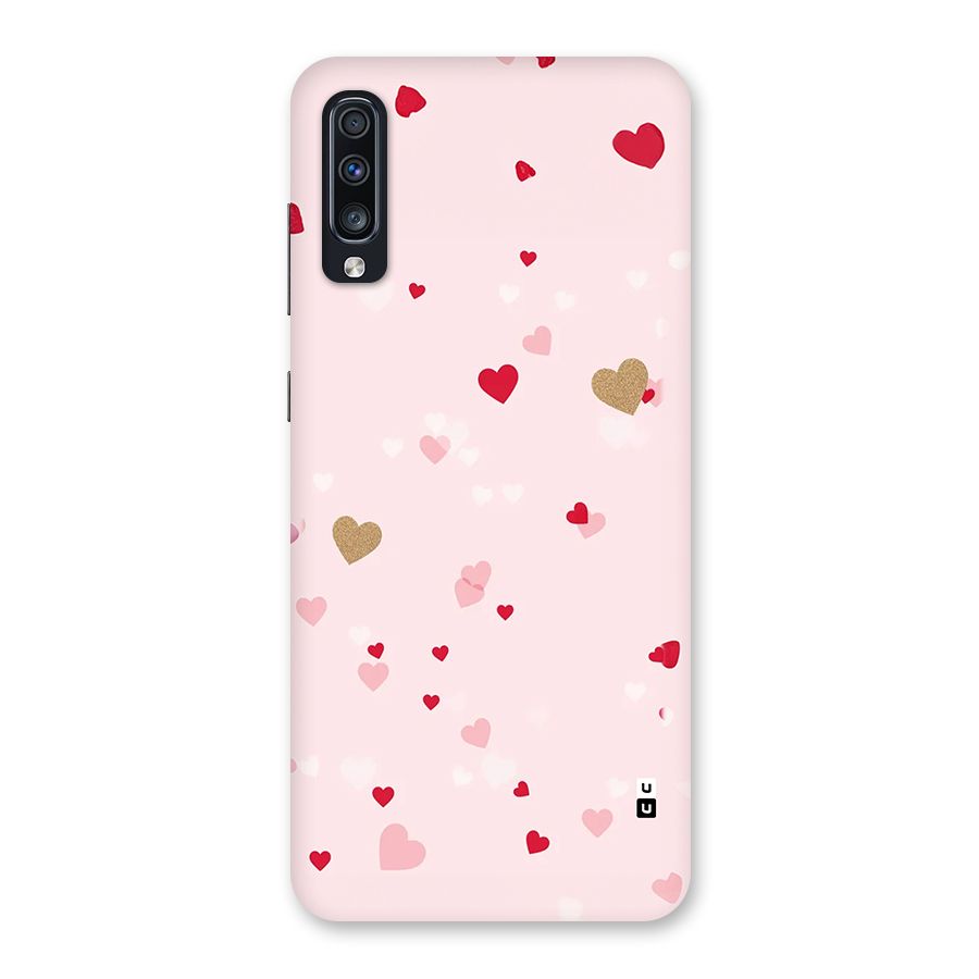 Flying Hearts Back Case for Galaxy A70s