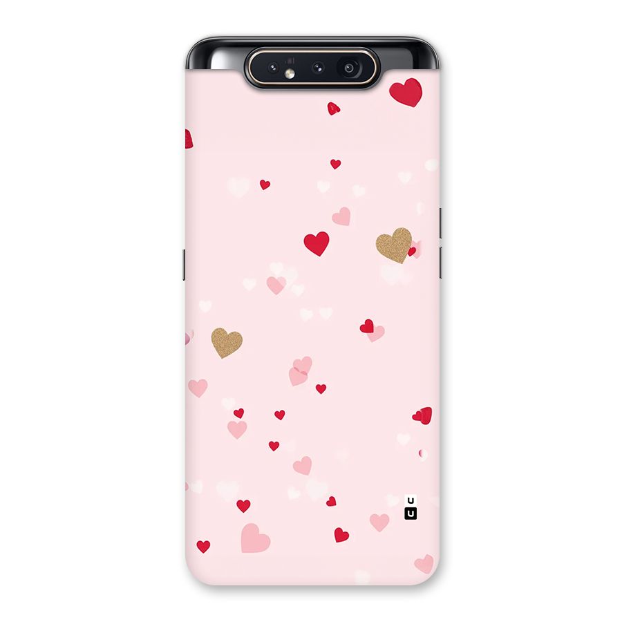 Flying Hearts Back Case for Galaxy A80