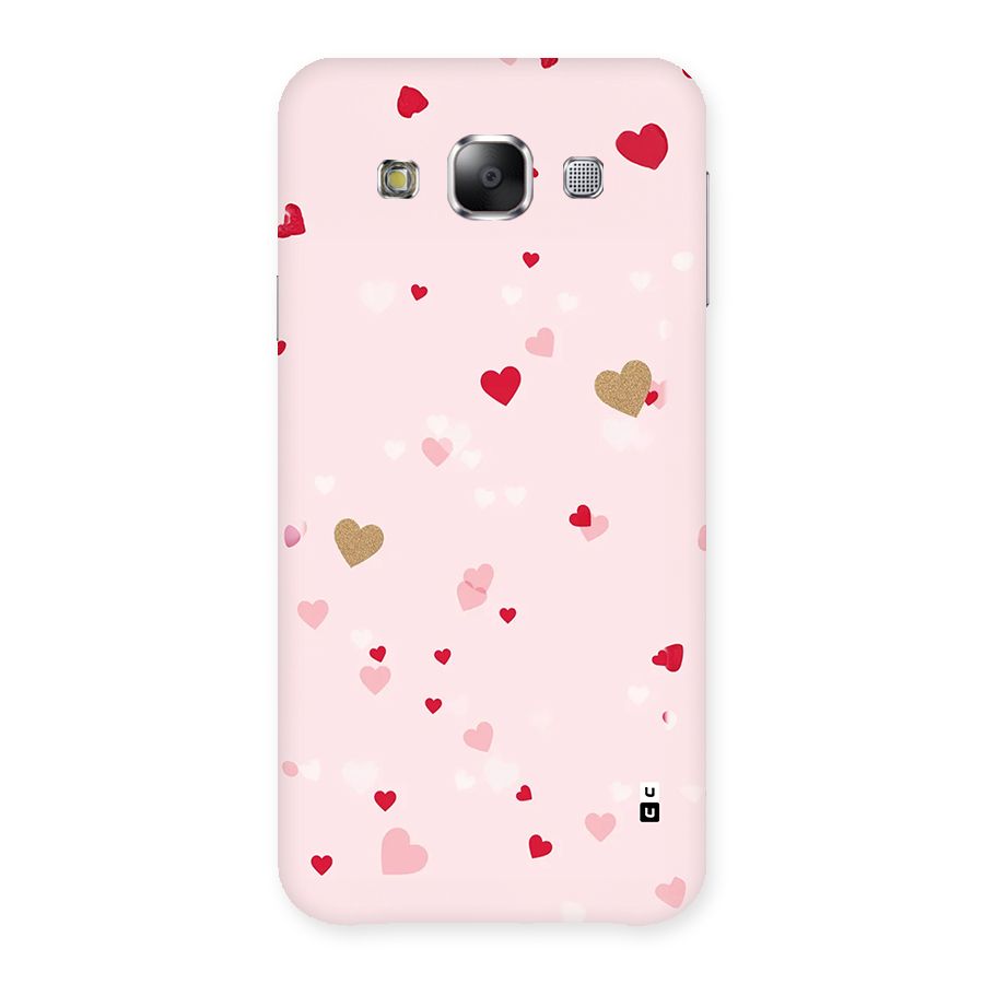 Flying Hearts Back Case for Galaxy E5