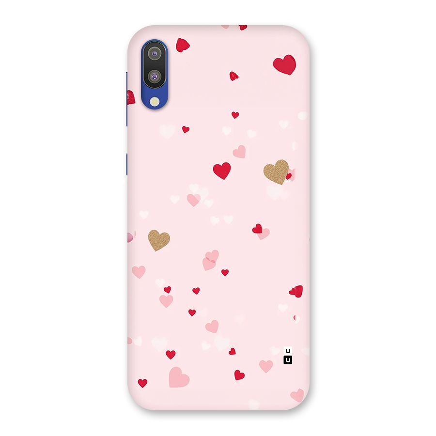 Flying Hearts Back Case for Galaxy M10