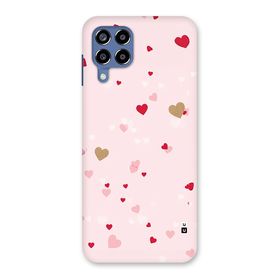 Flying Hearts Back Case for Galaxy M53 5G