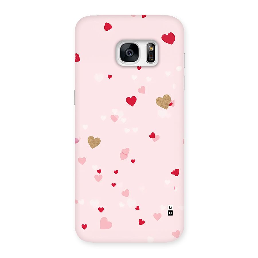 Flying Hearts Back Case for Galaxy S7 Edge