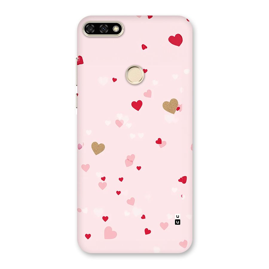 Flying Hearts Back Case for Honor 7A