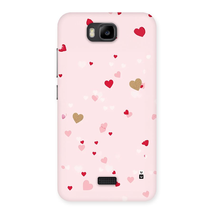 Flying Hearts Back Case for Honor Bee